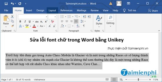 Hướng dẫn sửa unikey bị lỗi font mới nhất 2020