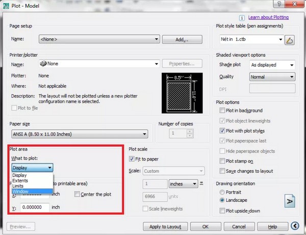 Hướng dẫn cách in bản vẽ trong cad mới nhất 2020