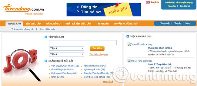 Top 10 trang web tìm việc làm tốt dành cho sinh viên