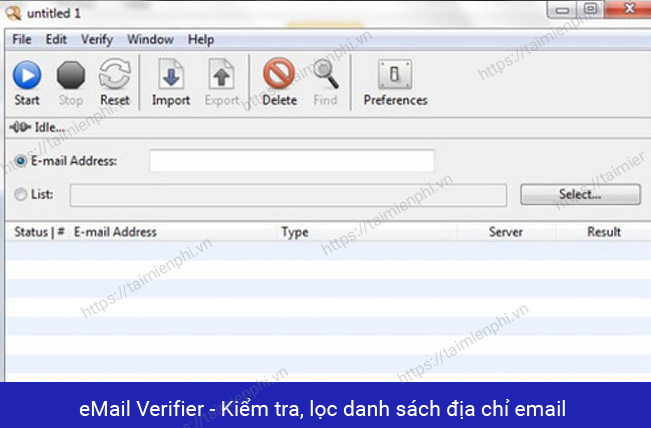Phần mềm lọc email sống