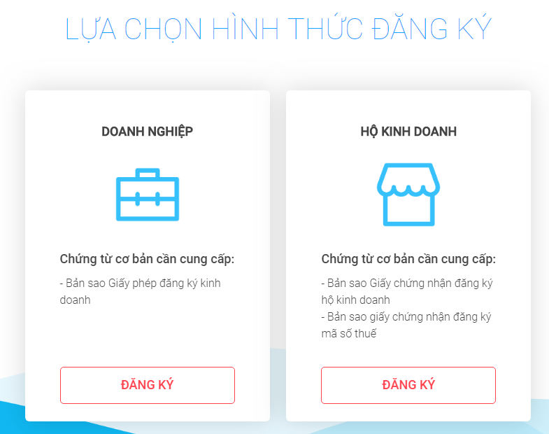 Đăng ký bán hàng trên tiki